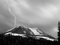 Mt Adam Lightning Strike