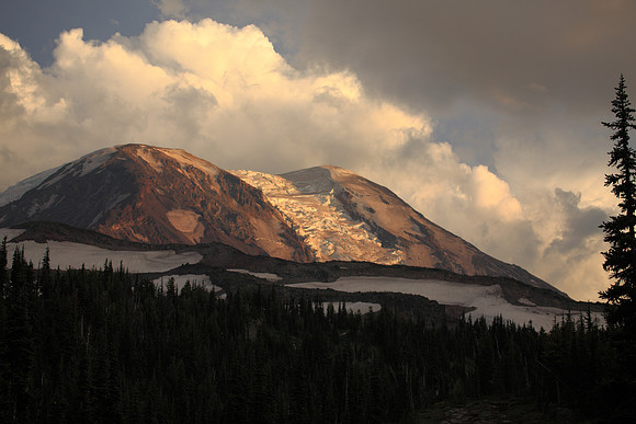 Mt Adams Alpenglow