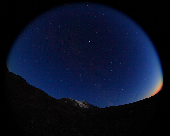 Mt Adams in Starlight