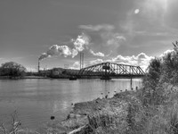 RR Bridge From Simpson Ave